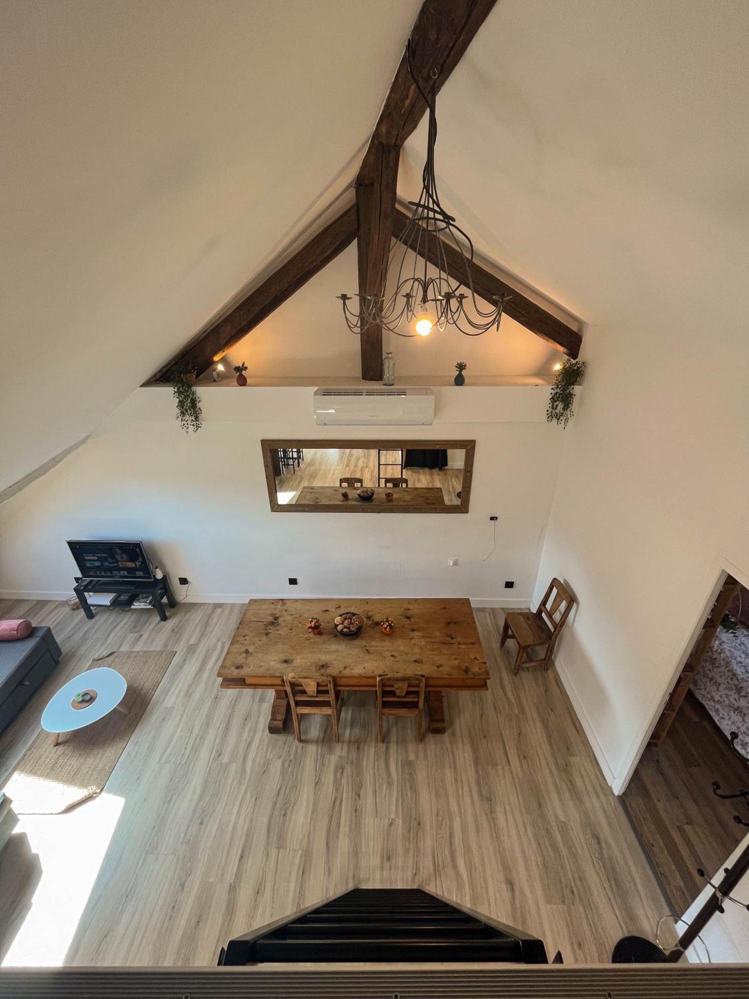Cocon Sous Les Toits Apartment Albertville Exterior photo